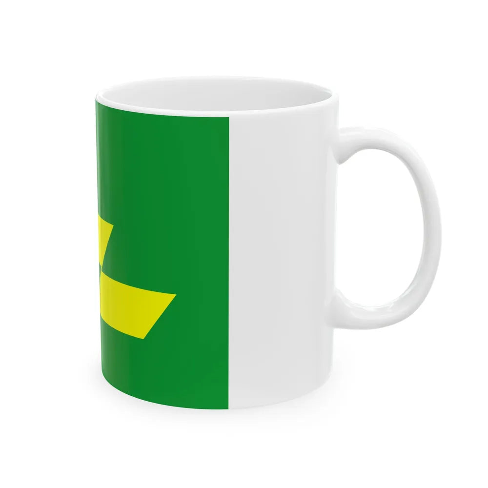 Flag of Miyazaki Prefecture Japan - White Coffee Mug-Go Mug Yourself