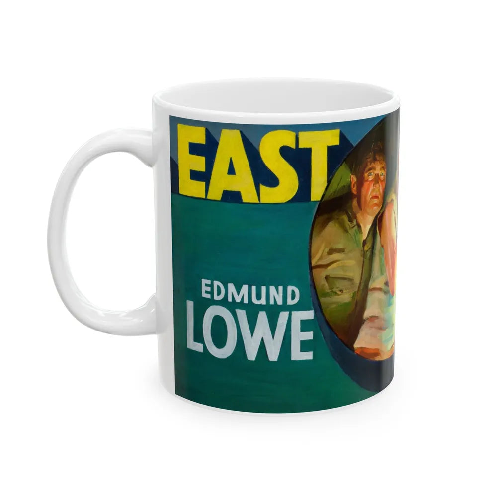 East River, movie poster advertisement - White Coffee Mug-Go Mug Yourself