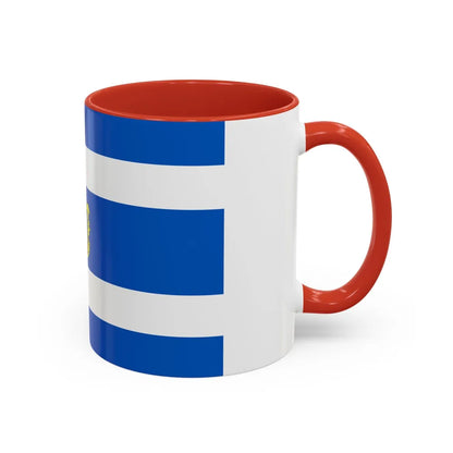 Flag of Kherson Ukraine - Accent Coffee Mug-Go Mug Yourself