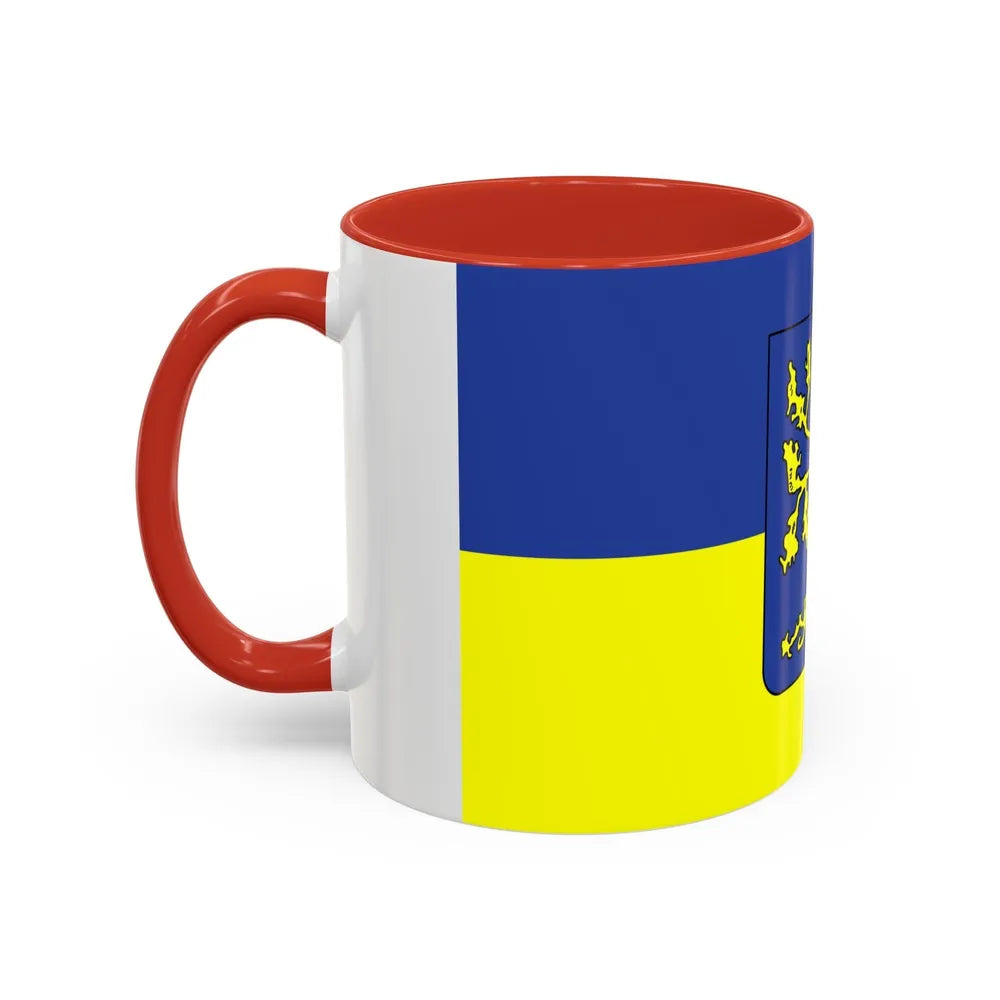 Flag of Hagen Germany - Accent Coffee Mug-Go Mug Yourself