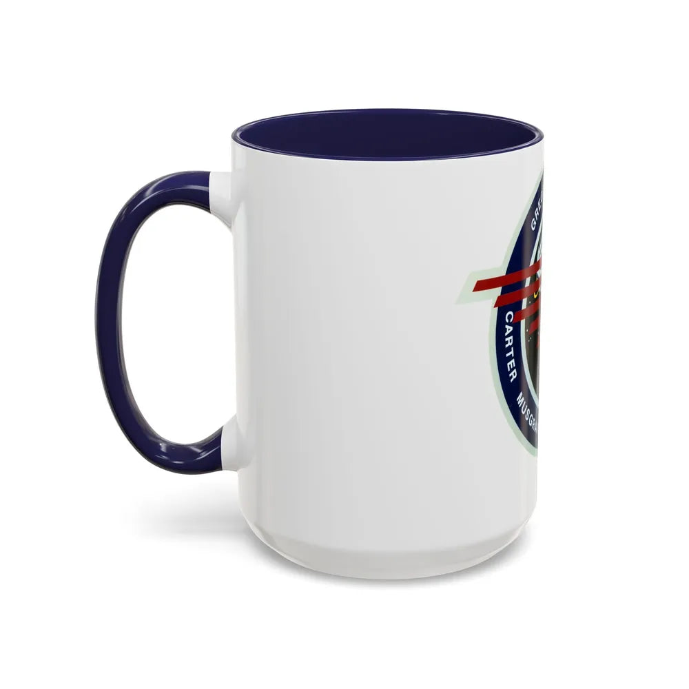 STS 33 (NASA) Accent Coffee Mug-Go Mug Yourself