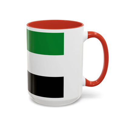 Flag of Ahrweiler Germany - Accent Coffee Mug-Go Mug Yourself