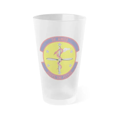 2d Aerospace Medical Squadron (U.S. Air Force) Frosted Pint Glass 16oz 16oz Frosted - Go Mug Yourself