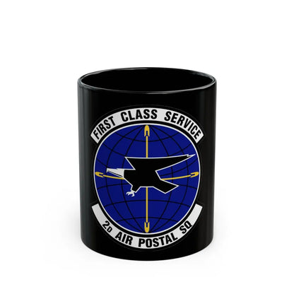 2d Air Postal Squadron (U.S. Air Force) Black Coffee Mug-11oz-Go Mug Yourself