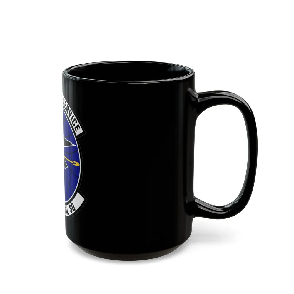 2d Air Postal Squadron (U.S. Air Force) Black Coffee Mug-Go Mug Yourself