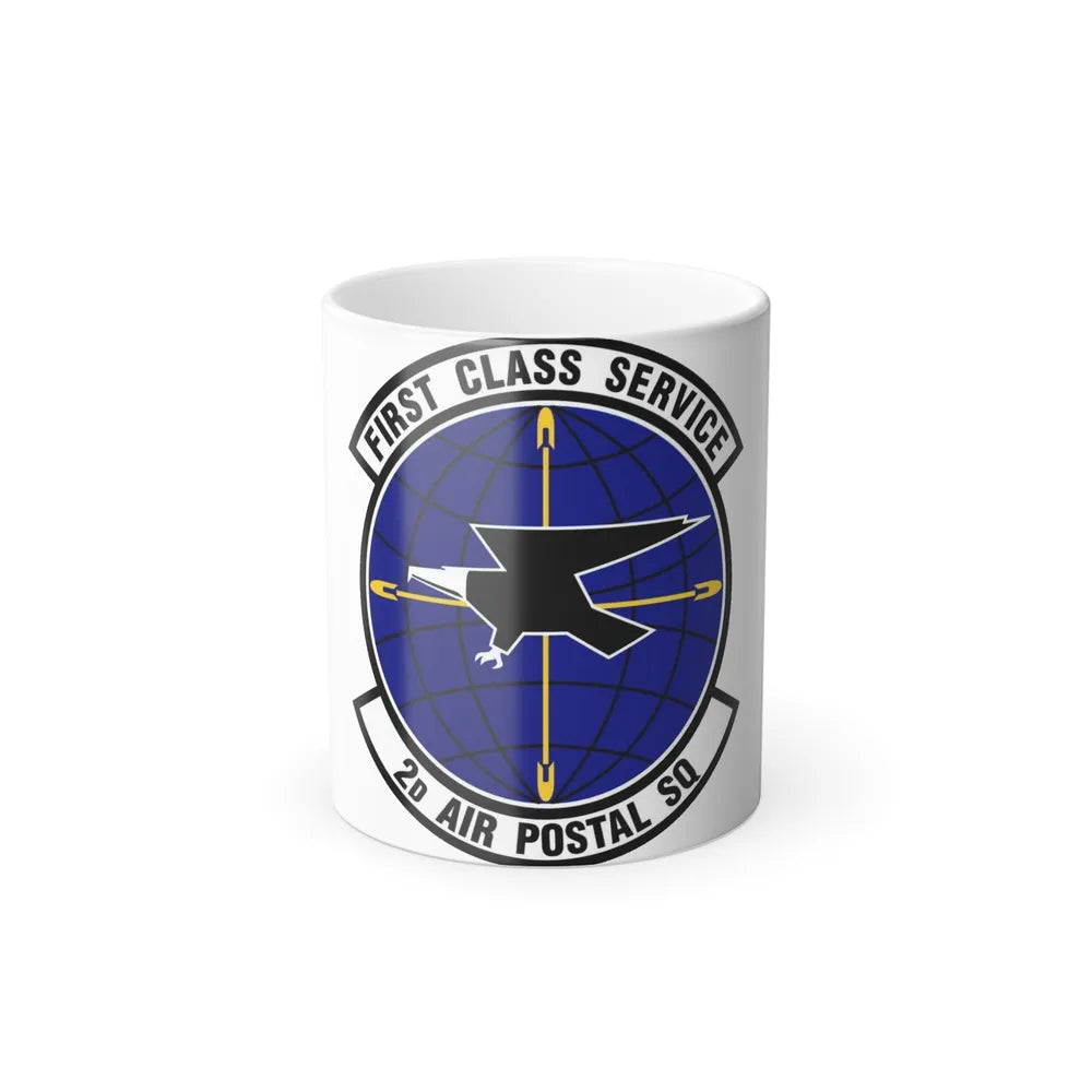 2d Air Postal Squadron (U.S. Air Force) Color Changing Coffee Mug-11oz-Go Mug Yourself