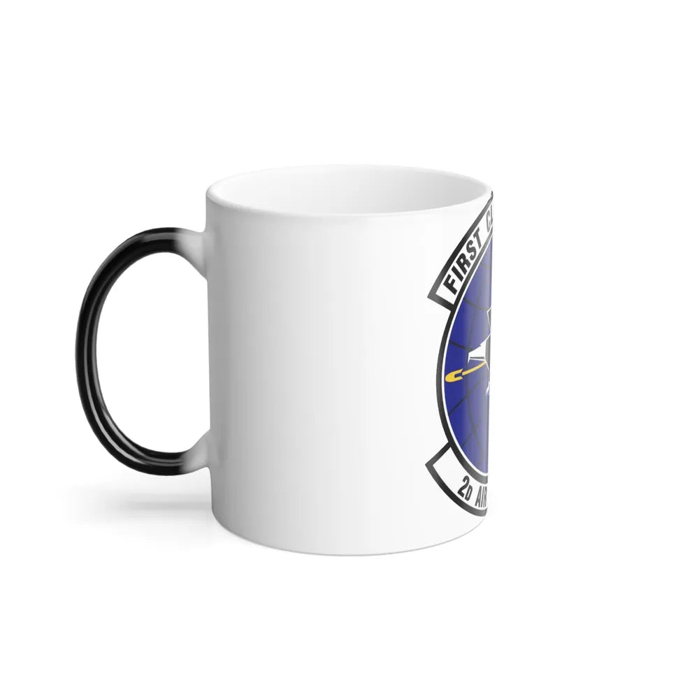 2d Air Postal Squadron (U.S. Air Force) Color Changing Coffee Mug-Go Mug Yourself