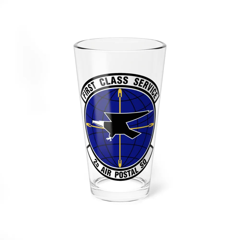 2d Air Postal Squadron (U.S. Air Force) Pint Glass 16oz-16oz-Go Mug Yourself