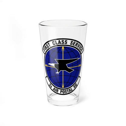 2d Air Postal Squadron (U.S. Air Force) Pint Glass 16oz-16oz-Go Mug Yourself