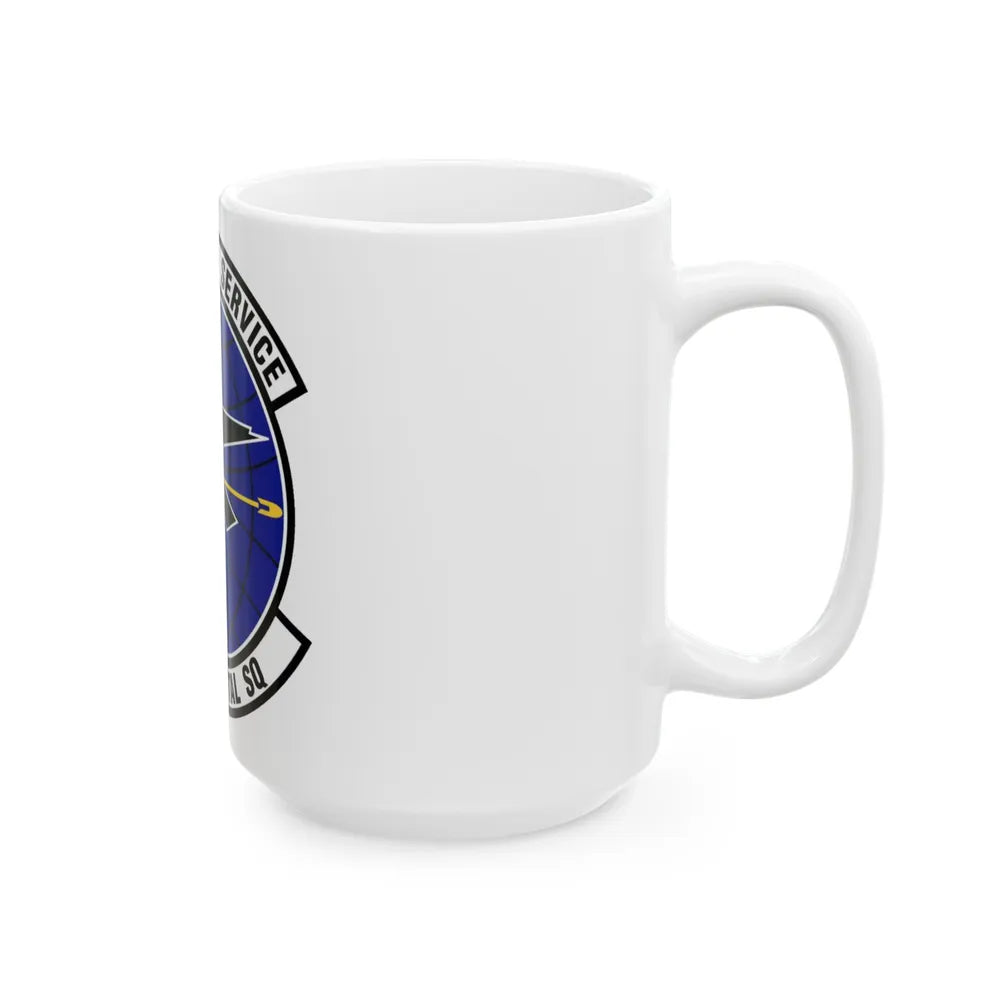 2d Air Postal Squadron (U.S. Air Force) White Coffee Mug-Go Mug Yourself