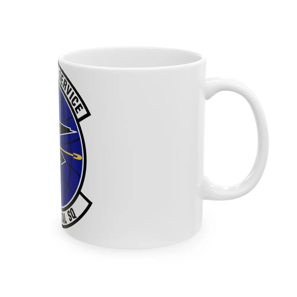 2d Air Postal Squadron (U.S. Air Force) White Coffee Mug-Go Mug Yourself