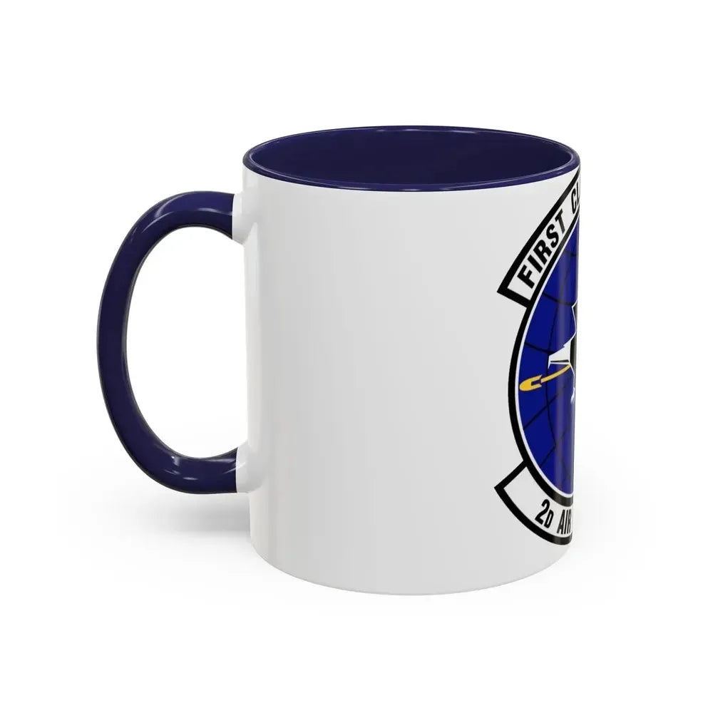 2d Air Postal Squadron (U.S. Air Force) Accent Coffee Mug - Go Mug Yourself