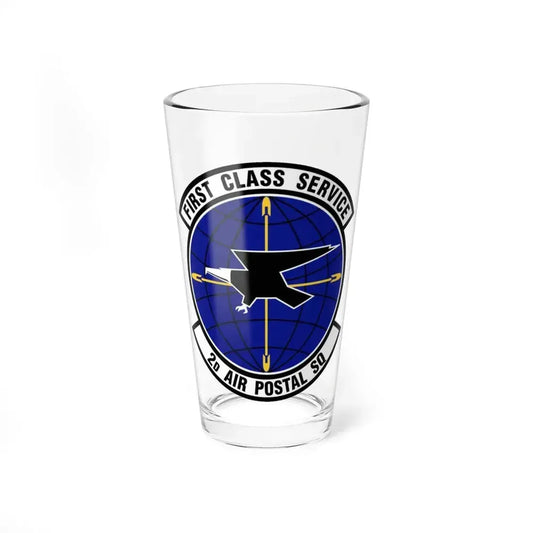 2d Air Postal Squadron (U.S. Air Force) Pint Glass 16oz 16oz - Go Mug Yourself