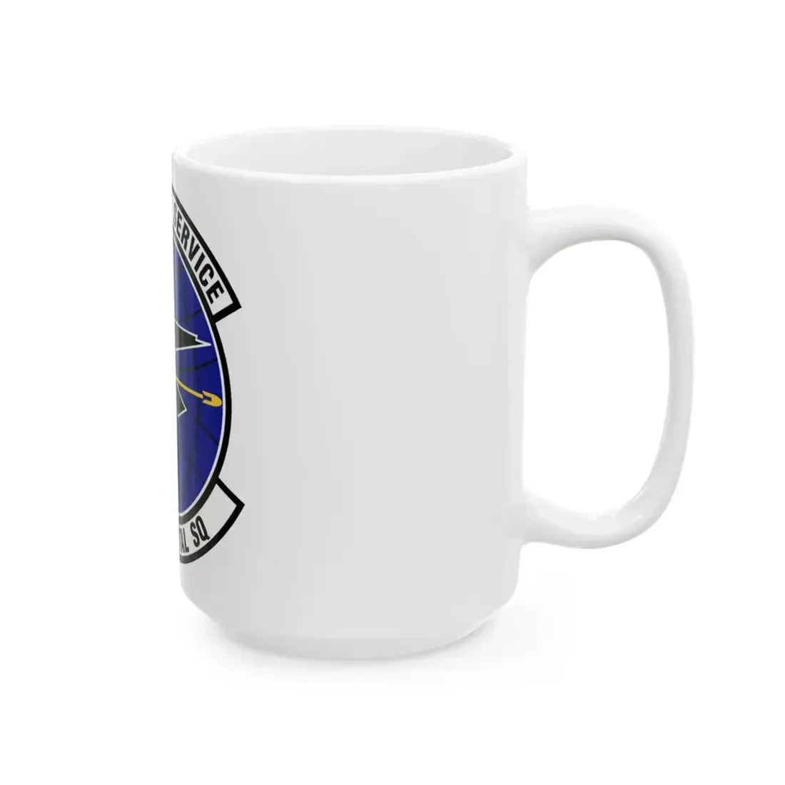 2d Air Postal Squadron (U.S. Air Force) White Coffee Mug - Go Mug Yourself