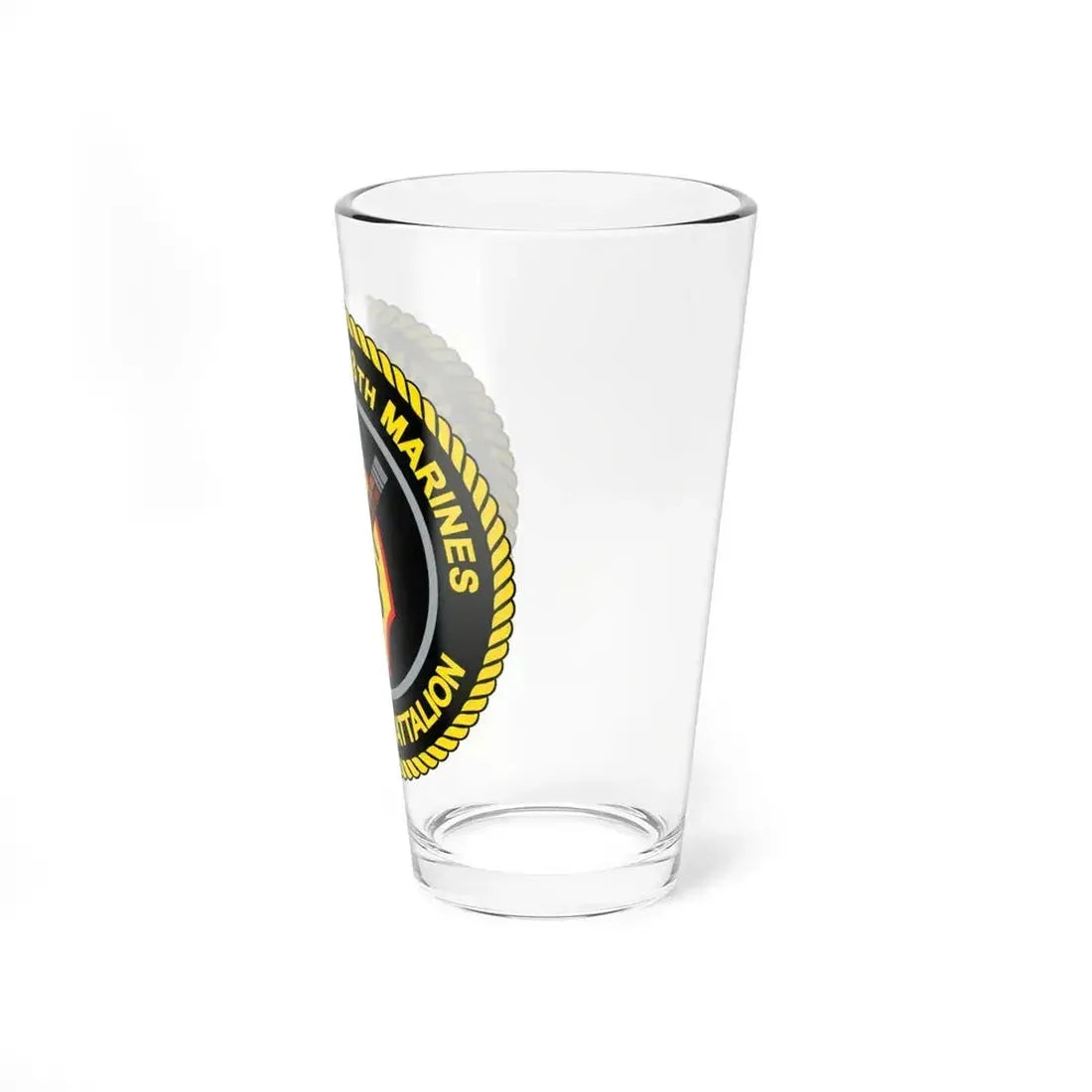 2d Battalion 8th Marines (USMC) Pint Glass 16oz - Go Mug Yourself