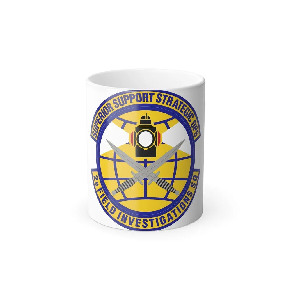 2d Field Investigations Squadron (U.S. Air Force) Color Changing Coffee Mug-11oz-Go Mug Yourself