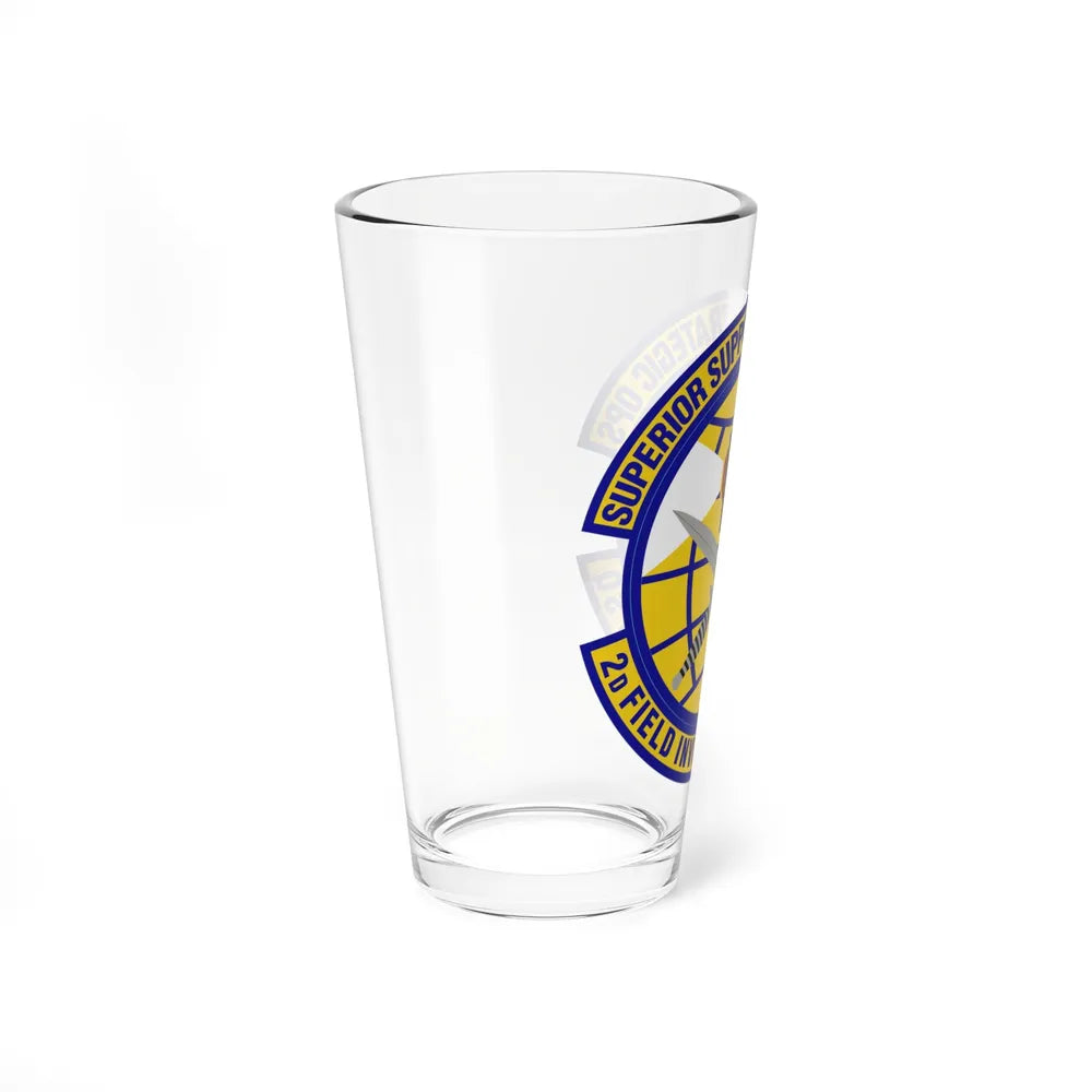 2d Field Investigations Squadron (U.S. Air Force) Pint Glass 16oz-Go Mug Yourself