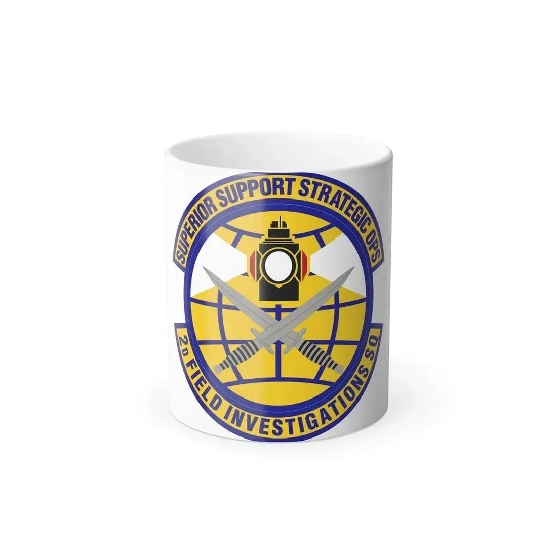 2d Field Investigations Squadron (U.S. Air Force) Color Changing Coffee Mug 11oz - Go Mug Yourself
