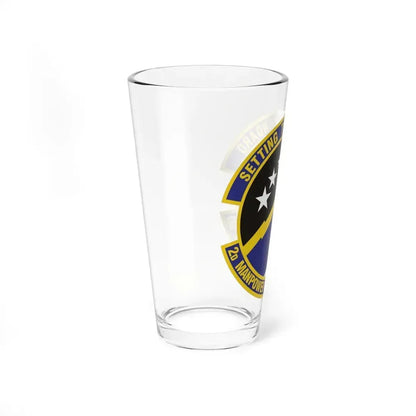 2d Manpower Requirements Squadron (U.S. Air Force) Pint Glass 16oz - Go Mug Yourself