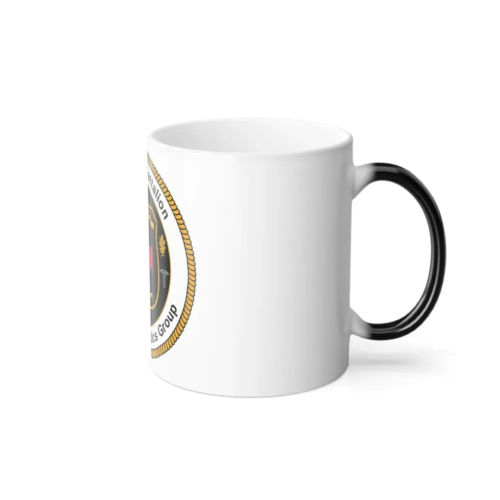 2d Medical Battalion 2d Marine Logistical Group (USMC) Color Changing Coffee Mug - Go Mug Yourself
