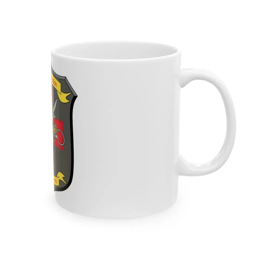 2d Medical Battalion Nos Pugna Pro Vita (USMC) White Coffee Mug - Go Mug Yourself