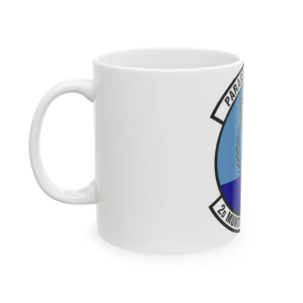 2d Munitions Squadron (U.S. Air Force) White Coffee Mug-Go Mug Yourself