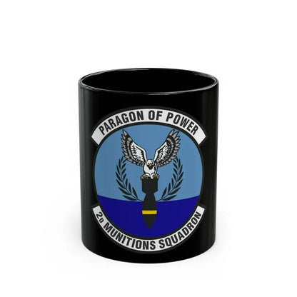 2d Munitions Squadron (U.S. Air Force) Black Coffee Mug 11oz - Go Mug Yourself