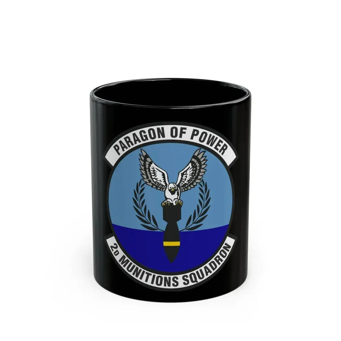 2d Munitions Squadron (U.S. Air Force) Black Coffee Mug - Go Mug Yourself