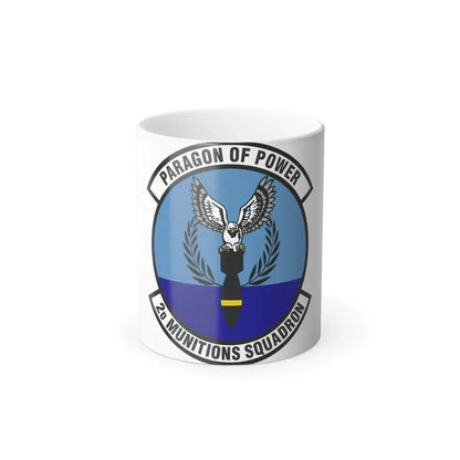 2d Munitions Squadron (U.S. Air Force) Color Changing Coffee Mug 11oz - Go Mug Yourself