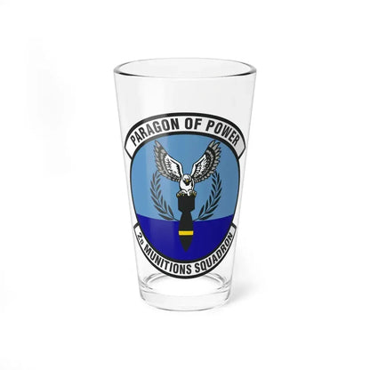 2d Munitions Squadron (U.S. Air Force) Pint Glass 16oz 16oz - Go Mug Yourself