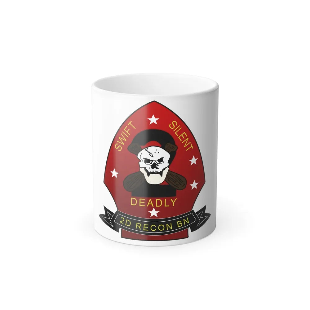 2d Reconnaissance Battalion (USMC) Color Changing Mug 11oz-11oz-Go Mug Yourself