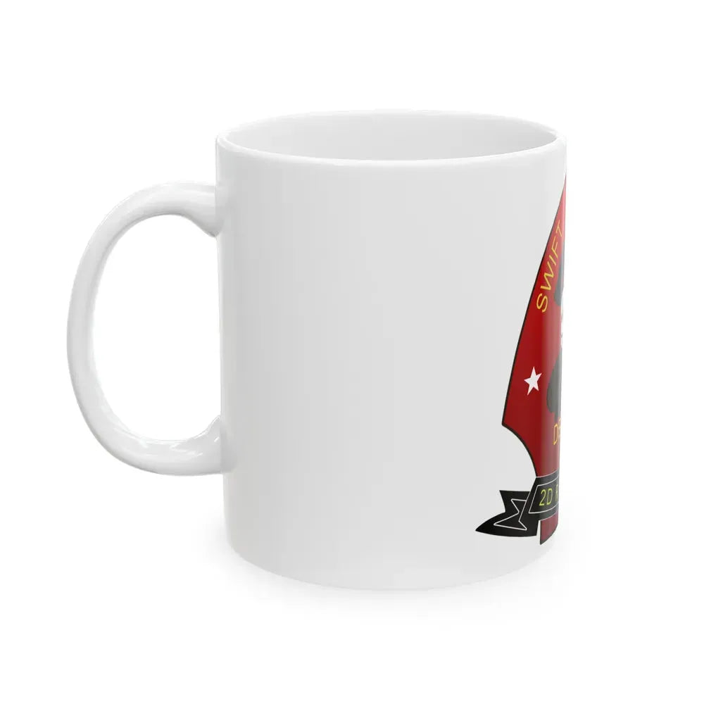 2d Reconnaissance Battalion (USMC) White Coffee Mug - Go Mug Yourself