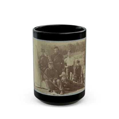 2d Rhode Island Infantry 001 (U.S. Civil War) Black Coffee Mug-15oz-Go Mug Yourself