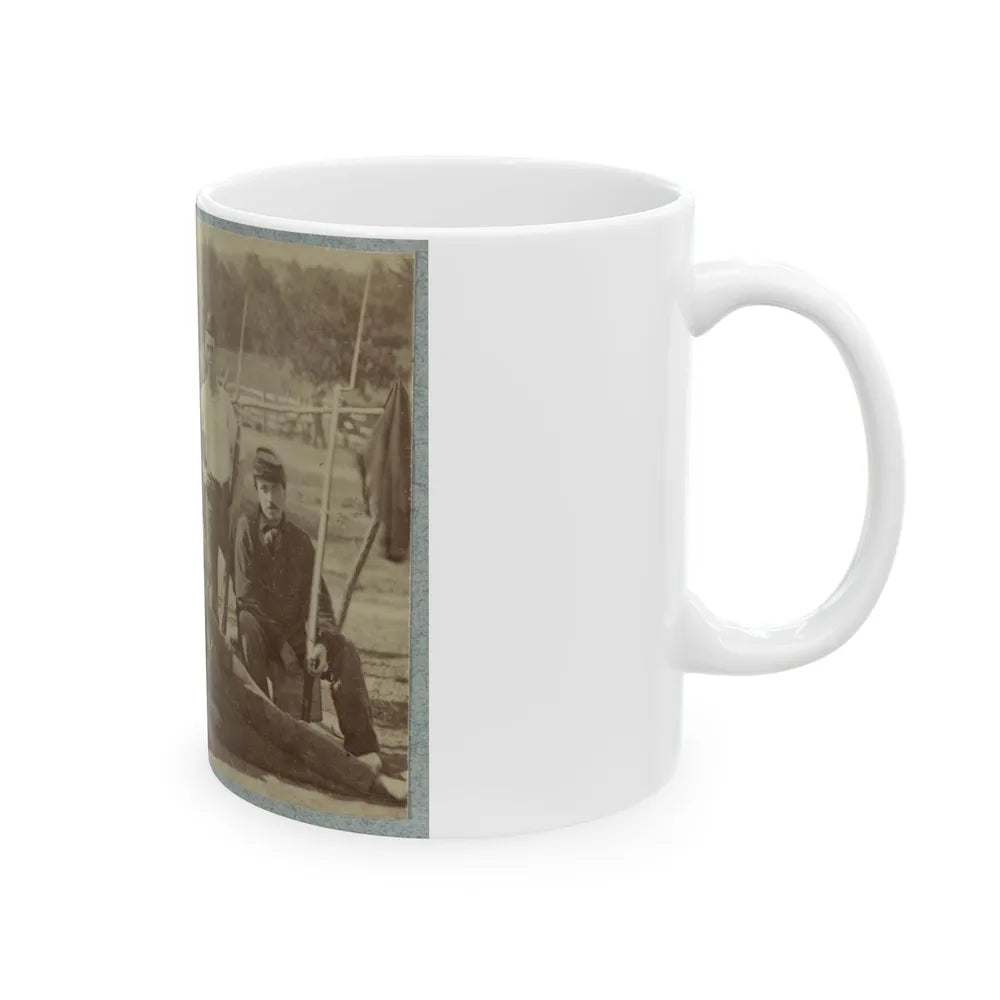 2d Rhode Island Infantry 001 (U.S. Civil War) White Coffee Mug-Go Mug Yourself