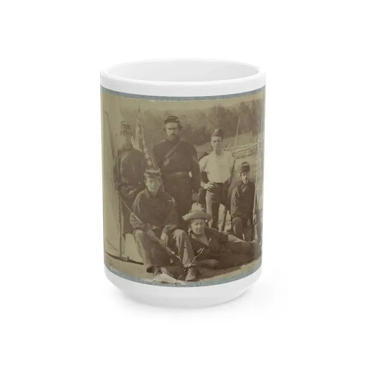 2d Rhode Island Infantry 001 (U.S. Civil War) White Coffee Mug 15oz - Go Mug Yourself