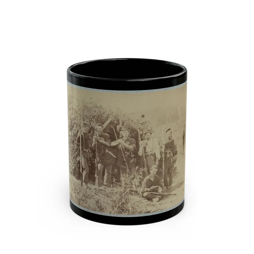 2d Rhode Island Infantry 002 (U.S. Civil War) Black Coffee Mug-11oz-Go Mug Yourself