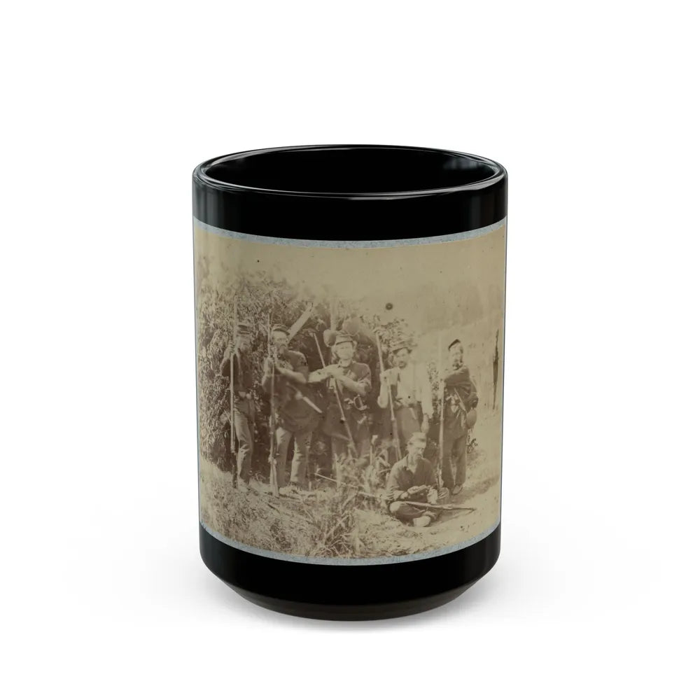 2d Rhode Island Infantry 002 (U.S. Civil War) Black Coffee Mug-15oz-Go Mug Yourself