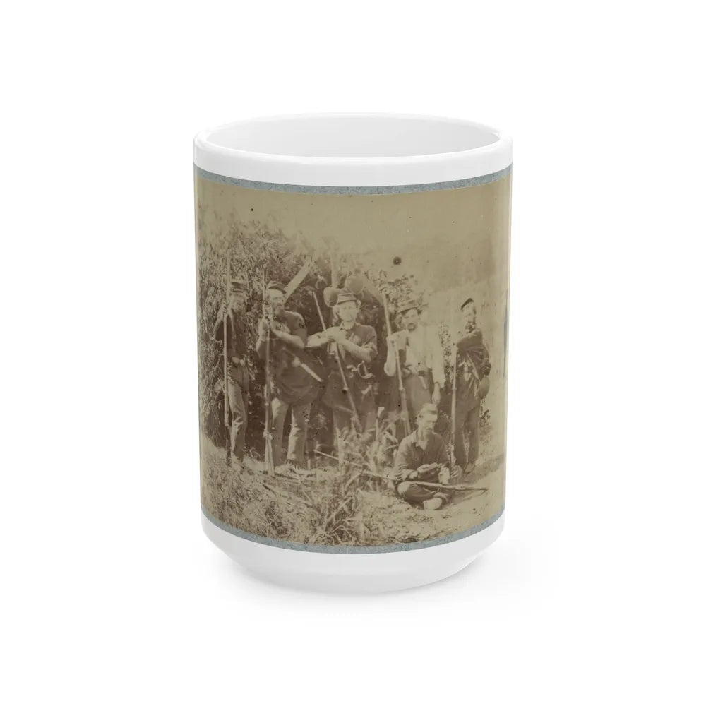 2d Rhode Island Infantry 002 (U.S. Civil War) White Coffee Mug-15oz-Go Mug Yourself