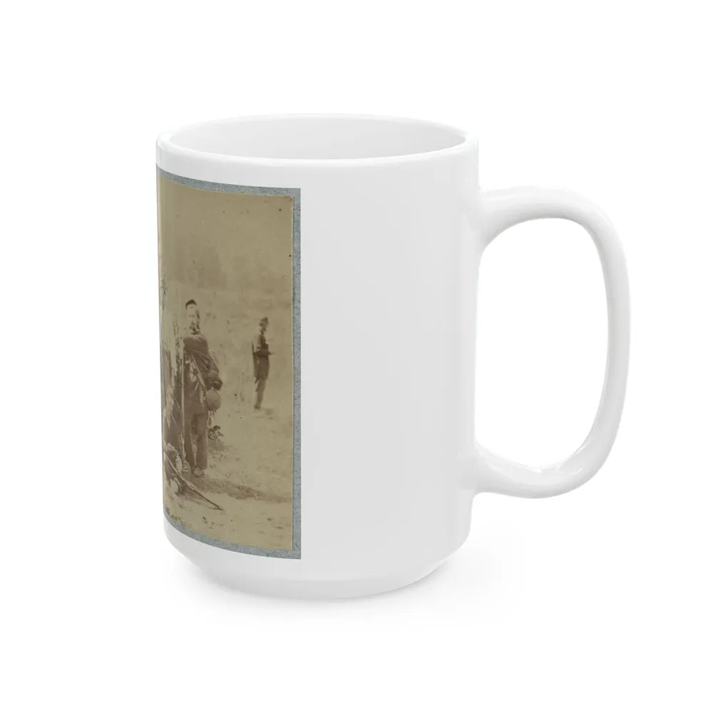 2d Rhode Island Infantry 002 (U.S. Civil War) White Coffee Mug-Go Mug Yourself