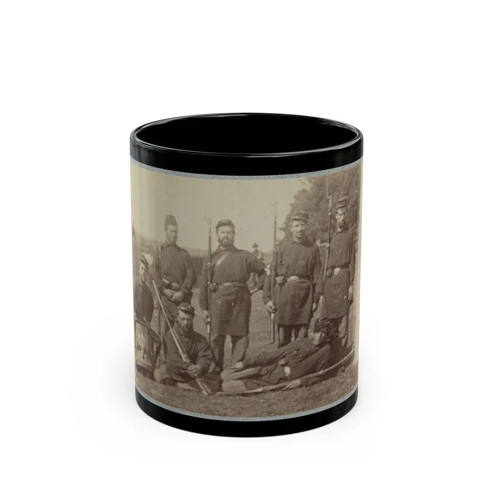 2d Rhode Island Infantry 003 (U.S. Civil War) Black Coffee Mug-11oz-Go Mug Yourself