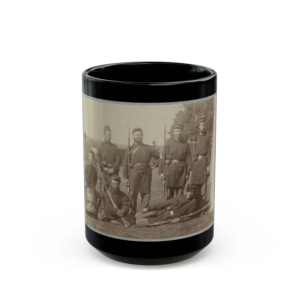 2d Rhode Island Infantry 003 (U.S. Civil War) Black Coffee Mug-15oz-Go Mug Yourself