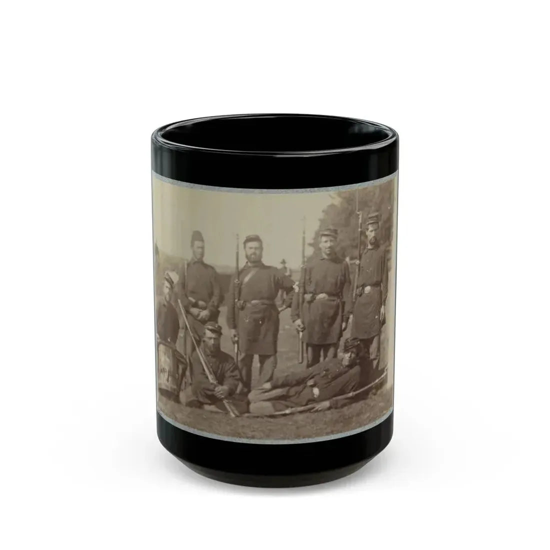 2d Rhode Island Infantry 003 (U.S. Civil War) Black Coffee Mug 15oz - Go Mug Yourself