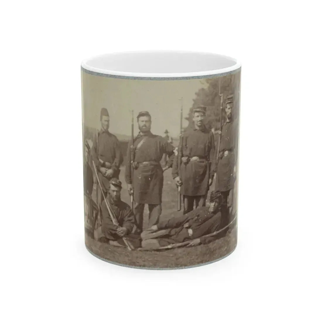 2d Rhode Island Infantry 003 (U.S. Civil War) White Coffee Mug 11oz - Go Mug Yourself