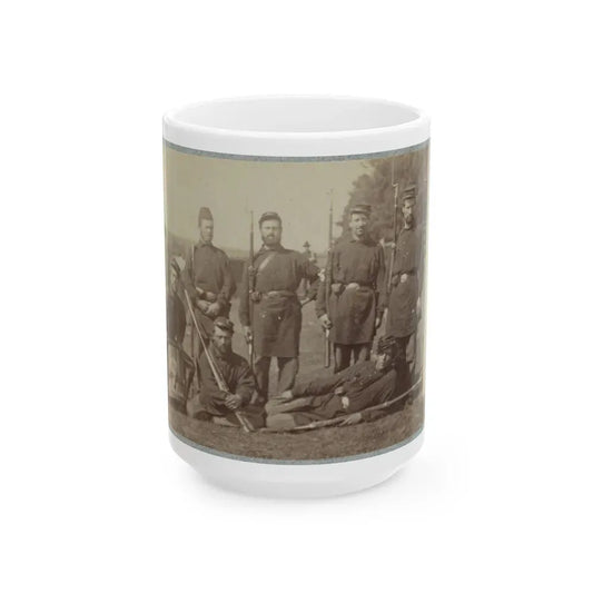2d Rhode Island Infantry 003 (U.S. Civil War) White Coffee Mug 15oz - Go Mug Yourself