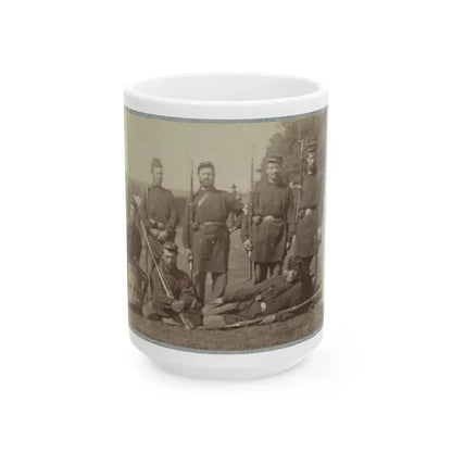 2d Rhode Island Infantry 003 (U.S. Civil War) White Coffee Mug 15oz - Go Mug Yourself