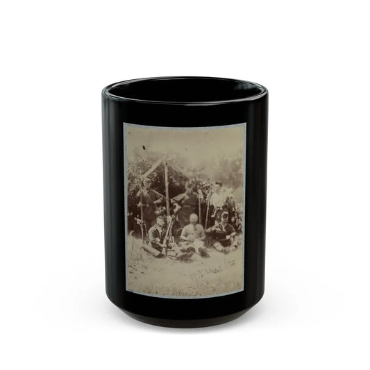 2d Rhode Island Infantry 004 (U.S. Civil War) Black Coffee Mug-15oz-Go Mug Yourself