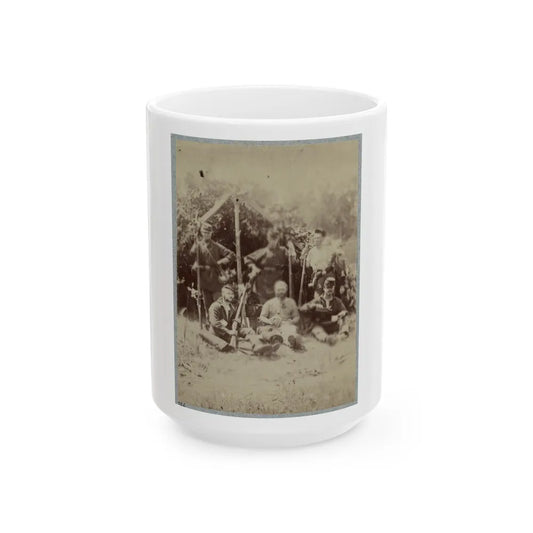 2d Rhode Island Infantry 004 (U.S. Civil War) White Coffee Mug-15oz-Go Mug Yourself