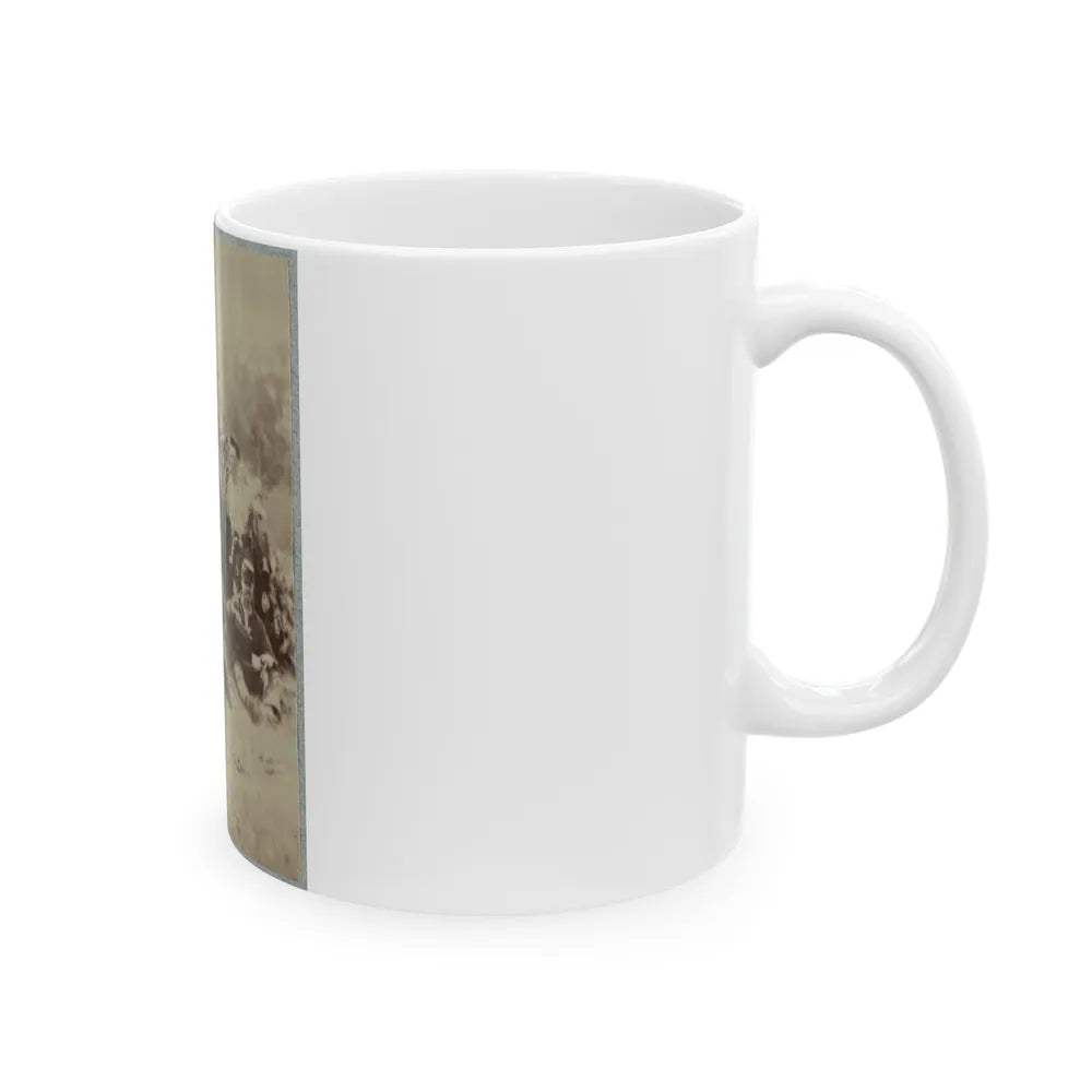 2d Rhode Island Infantry 004 (U.S. Civil War) White Coffee Mug-Go Mug Yourself