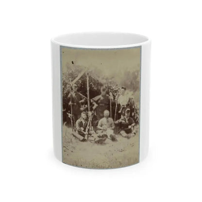 2d Rhode Island Infantry 004 (U.S. Civil War) White Coffee Mug 11oz - Go Mug Yourself