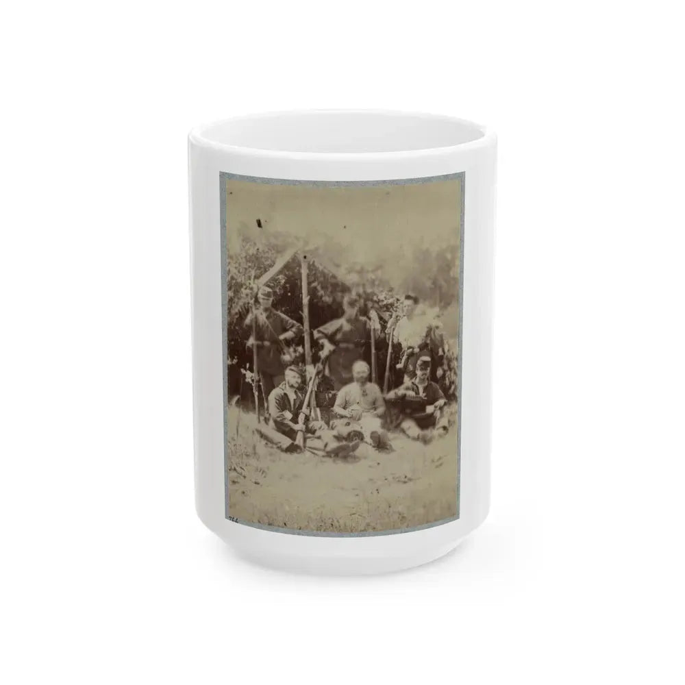 2d Rhode Island Infantry 004 (U.S. Civil War) White Coffee Mug 15oz - Go Mug Yourself
